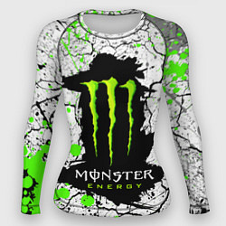 Рашгард женский MONSTER ENERGY Z, цвет: 3D-принт