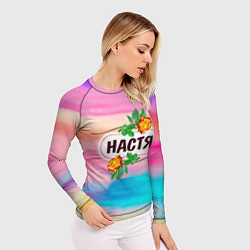 Рашгард женский Настя, цвет: 3D-принт — фото 2