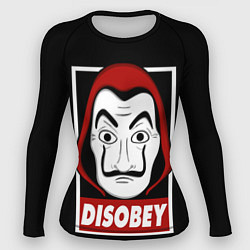 Рашгард женский Disobey, цвет: 3D-принт