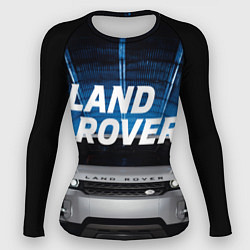 Рашгард женский LAND ROVER, цвет: 3D-принт
