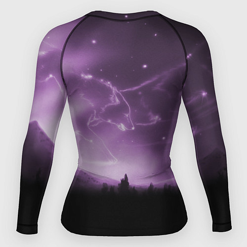 Женский рашгард ВОЛКИ СОЗВЕЗДИЯ D / 3D-принт – фото 2