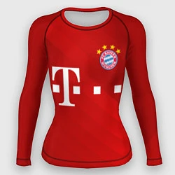Рашгард женский FC Bayern Munchen, цвет: 3D-принт