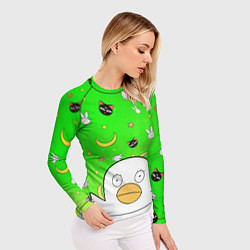 Рашгард женский ГИНТАМА, цвет: 3D-принт — фото 2