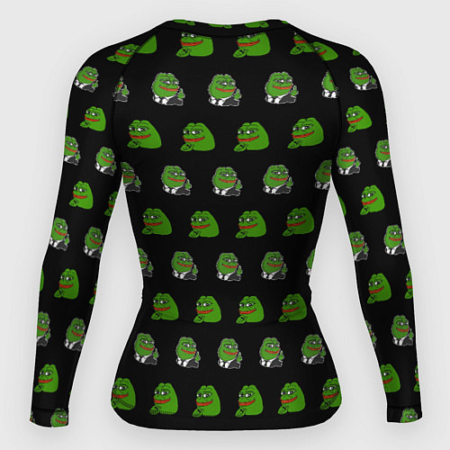 Женский рашгард Frog Pepe / 3D-принт – фото 2