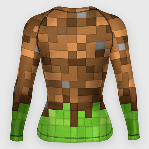 Женский рашгард Minecraft logo heroes / 3D-принт – фото 2