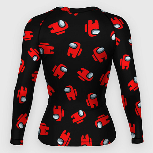 Женский рашгард Among us, Who? / 3D-принт – фото 2