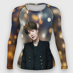 Рашгард женский MIN YOONGI, цвет: 3D-принт