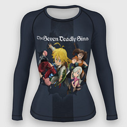 Рашгард женский The Seven Deadly Sins, цвет: 3D-принт