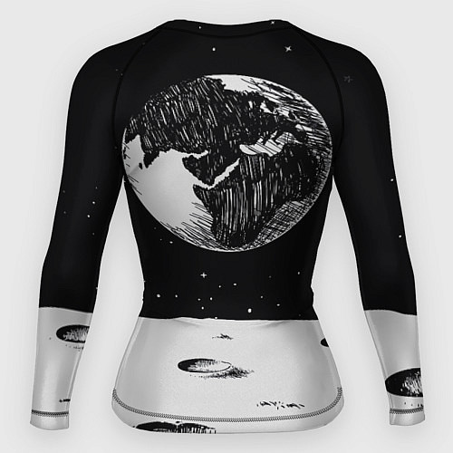 Женский рашгард Among Us fire / 3D-принт – фото 2