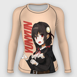 Рашгард женский YunYun, цвет: 3D-принт