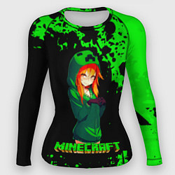 Женский рашгард Minecraft