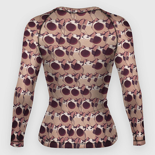 Женский рашгард PoP PoP PoP PoP PoP PoP PoP / 3D-принт – фото 2