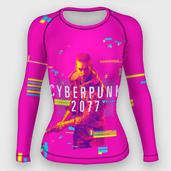 Рашгард женский Cyberpunk 2077, цвет: 3D-принт