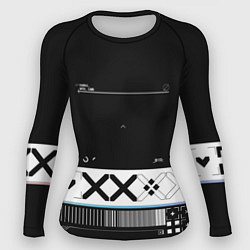 Женский рашгард Desert Eagle: Printstream Black