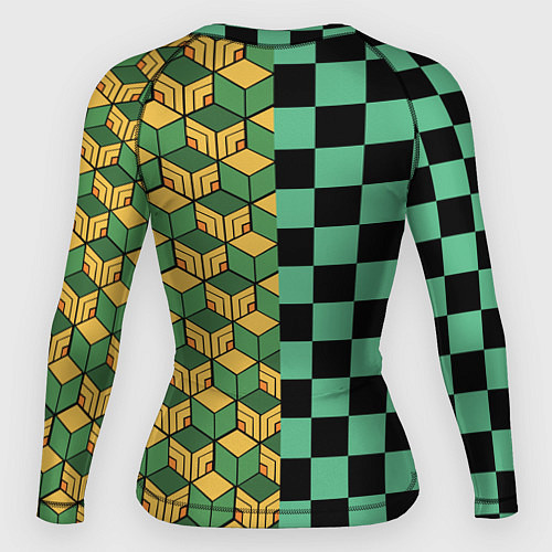 Женский рашгард ГИЮ ТОМИОКА TANJIRO KAMADO / 3D-принт – фото 2