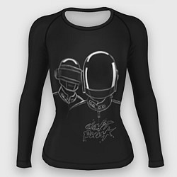Рашгард женский Daft Punk, цвет: 3D-принт