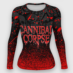 Рашгард женский CANNIBAL CORPSE, цвет: 3D-принт