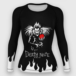 Рашгард женский DEATH NOTE ТЕТРАДЬ СМЕРТИ, цвет: 3D-принт