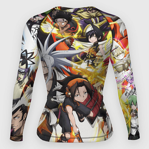 Женский рашгард ШАМАН КИНГ Король Шаманов / 3D-принт – фото 2