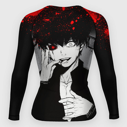 Женский рашгард ТОКИЙСКИЙ ГУЛЬ TOKYO GHOUL / 3D-принт – фото 2