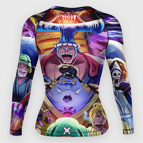 Женский рашгард ONE PIECE ВАН ПИС ПЕРСОНАЖИ / 3D-принт – фото 2