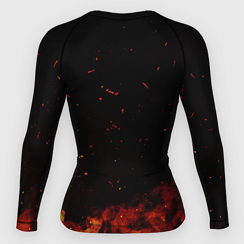 Женский рашгард Valheim символ черепа / 3D-принт – фото 2