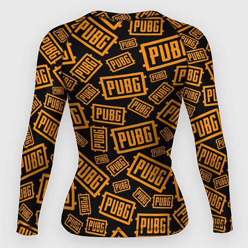 Женский рашгард PUBG ПАБГ УЗОР / 3D-принт – фото 2