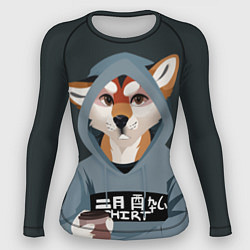 Рашгард женский Furry fox, цвет: 3D-принт