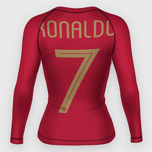 Женский рашгард Ronaldo 7 / 3D-принт – фото 2