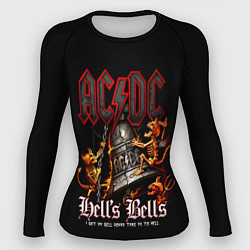 Женский рашгард ACDC Hells Bells