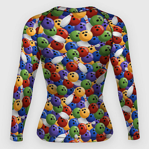 Женский рашгард Боулинг / 3D-принт – фото 2