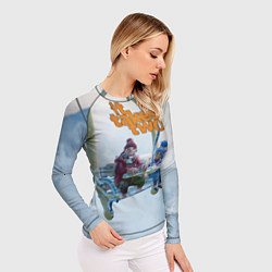 Рашгард женский It Takes Two Коди и Мэй, цвет: 3D-принт — фото 2