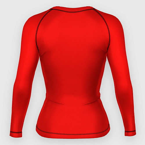 Женский рашгард Омская Птица / 3D-принт – фото 2