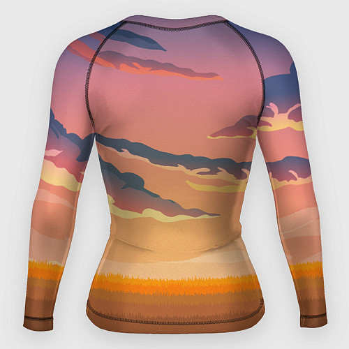 Женский рашгард Мем собака качок DOGE / 3D-принт – фото 2