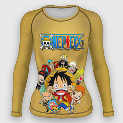 Рашгард женский Персонажи One Piece Большой куш, цвет: 3D-принт