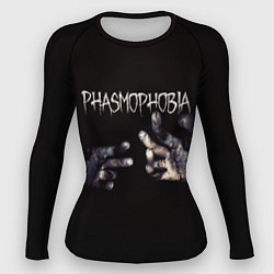 Рашгард женский Phasmophobia, цвет: 3D-принт