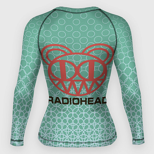 Женский рашгард Radiohead Радиохед Logo спина Z / 3D-принт – фото 2