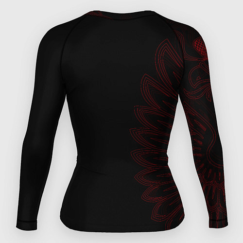 Женский рашгард Russia - Red Side / 3D-принт – фото 2