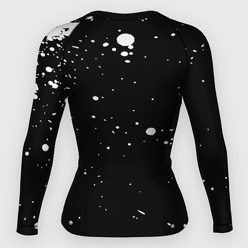 Женский рашгард Кукрыниксы черепа / 3D-принт – фото 2