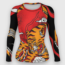 Рашгард женский Год тигра, цвет: 3D-принт