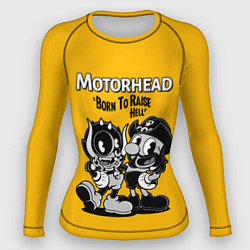 Рашгард женский Motorhead x Cuphead, цвет: 3D-принт