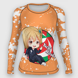 Женский рашгард Yachi Hitoka Haikyu Волейбол Z