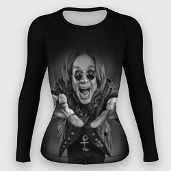 Рашгард женский OZZY OSBOURNE, цвет: 3D-принт