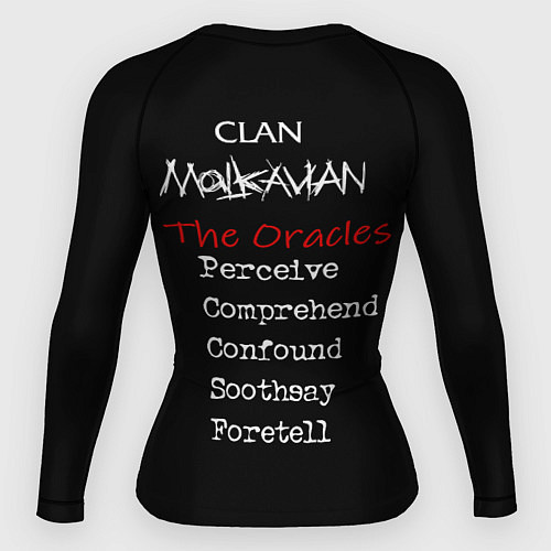 Женский рашгард Малкавиан / 3D-принт – фото 2