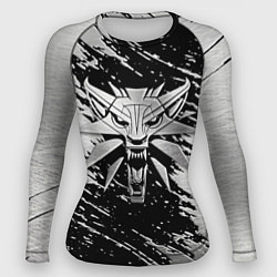 Женский рашгард THE WITCHER LOGO STEEL