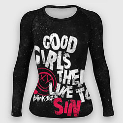 Рашгард женский Blink 182, Good Girl, цвет: 3D-принт