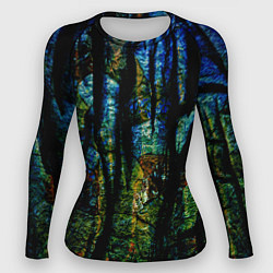 Женский рашгард Разноцветная гора