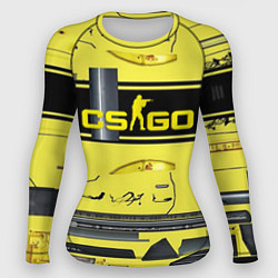 Женский рашгард CS GO YELLOW SKIN