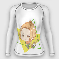 Рашгард женский Харуки Накаям с треугольниками, цвет: 3D-принт