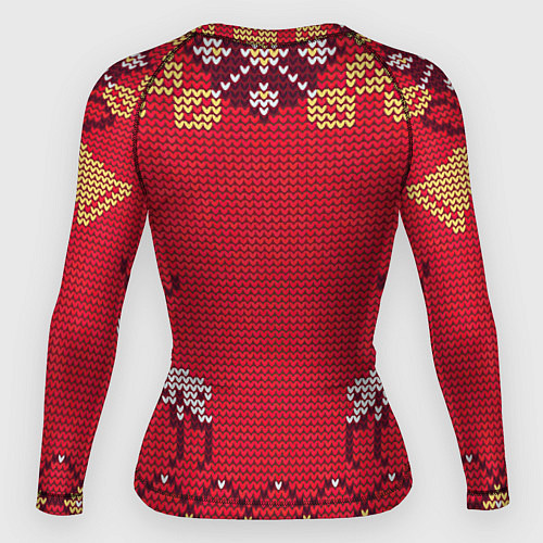 Женский рашгард Олени / 3D-принт – фото 2